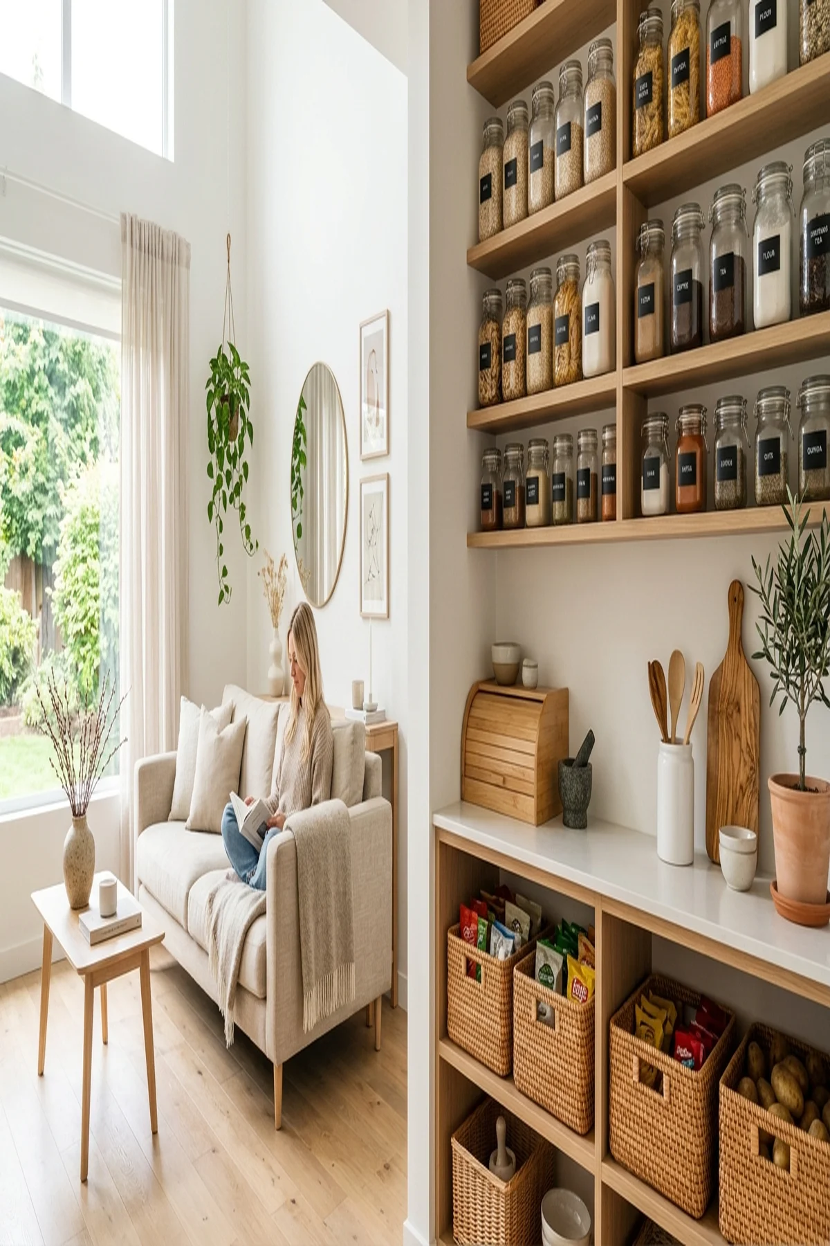 15 Best Decluttering Ideas for a Stress-Free Home (2026) 10 9. Tension Bamboo Dividers for Deep Kitchen & Vanity Drawers - decluttering ideas (AI Generated Image)
