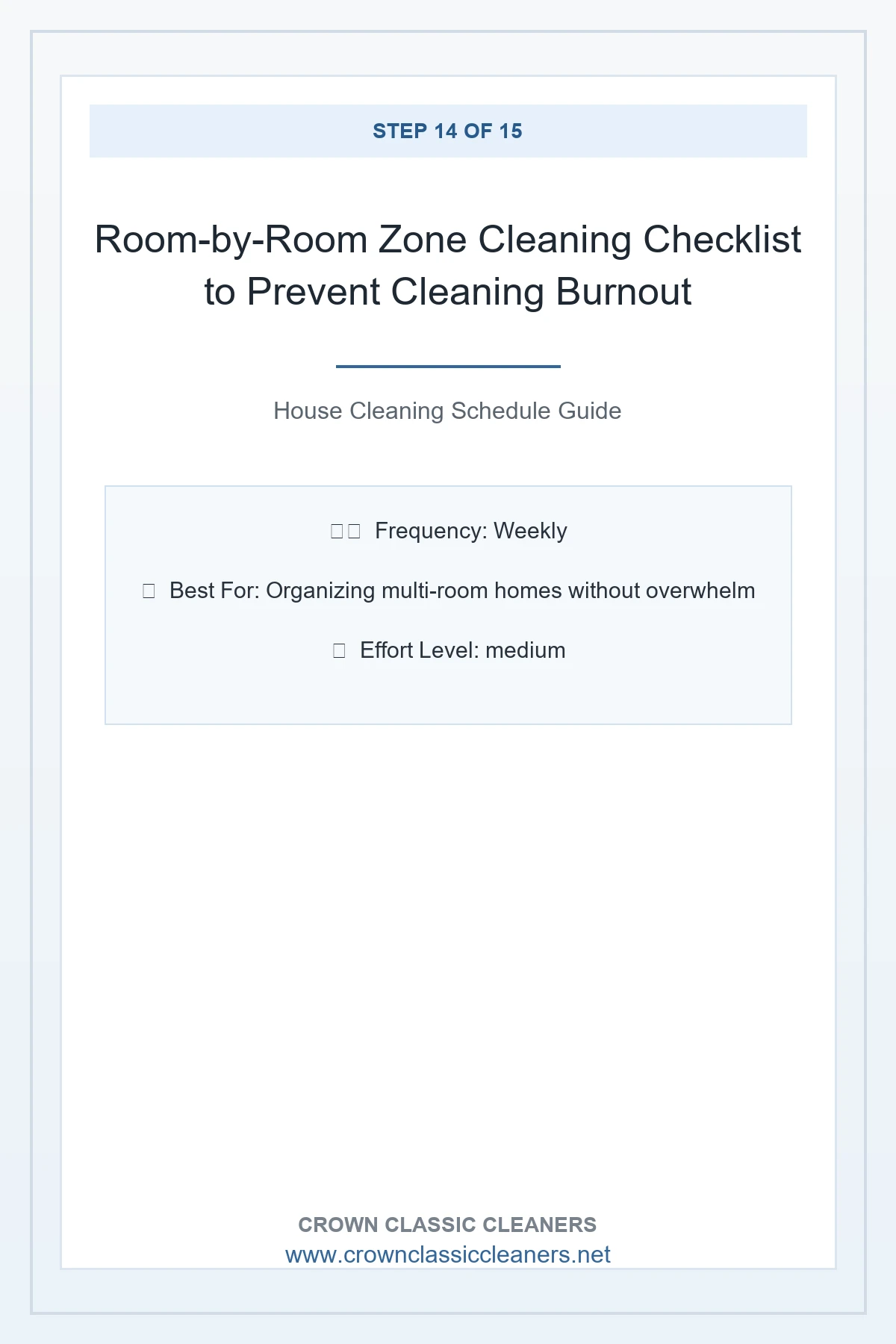 Room-by-Room Zone Cleaning Checklist to Prevent Cleaning Burnout - house cleaning schedule (AI Generated Image)