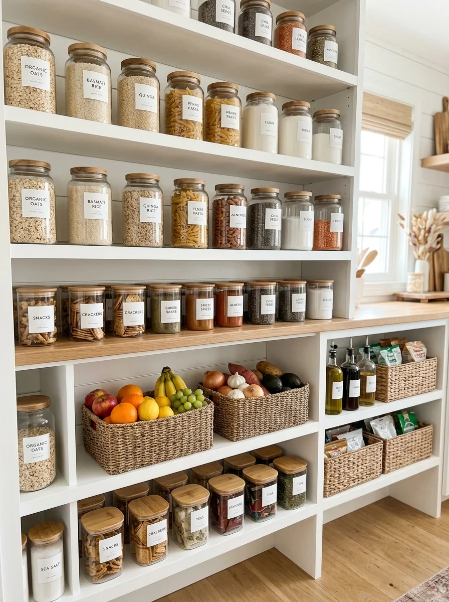 realistic cleaning schedule the weekend 20-minute refrigerator pantry declutter reset (AI Generated Image)