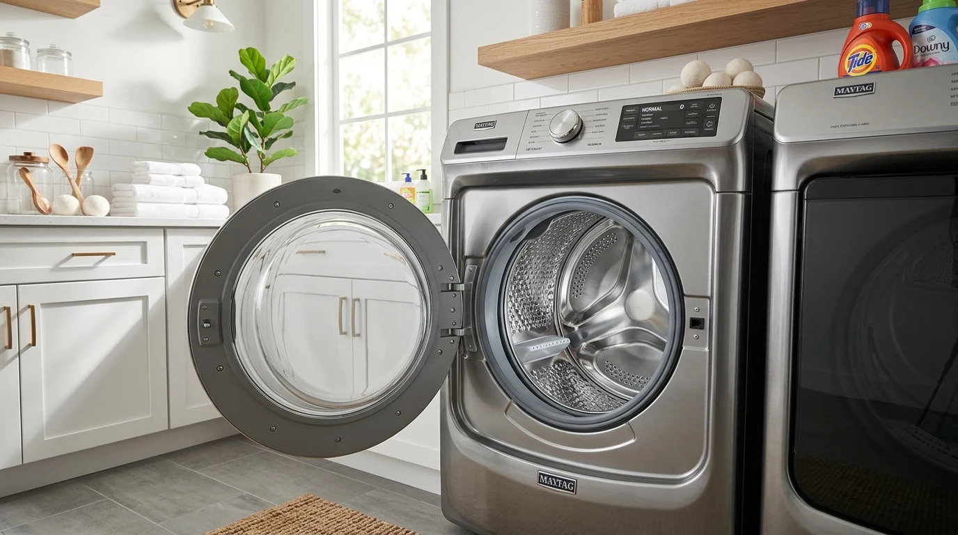 How to Run a Deep Clean Cycle on Maytag Washers: Complete Maintenance Protocol 1 Maytag Washer Deep Clean Guide (AI Generated Image)