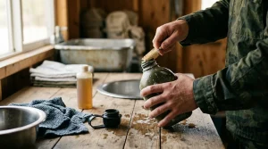 How to Wash a JCLC Canteen — Sanitation & Taste Removal Guide 3 Washing and sanitizing a military cadet water canteen