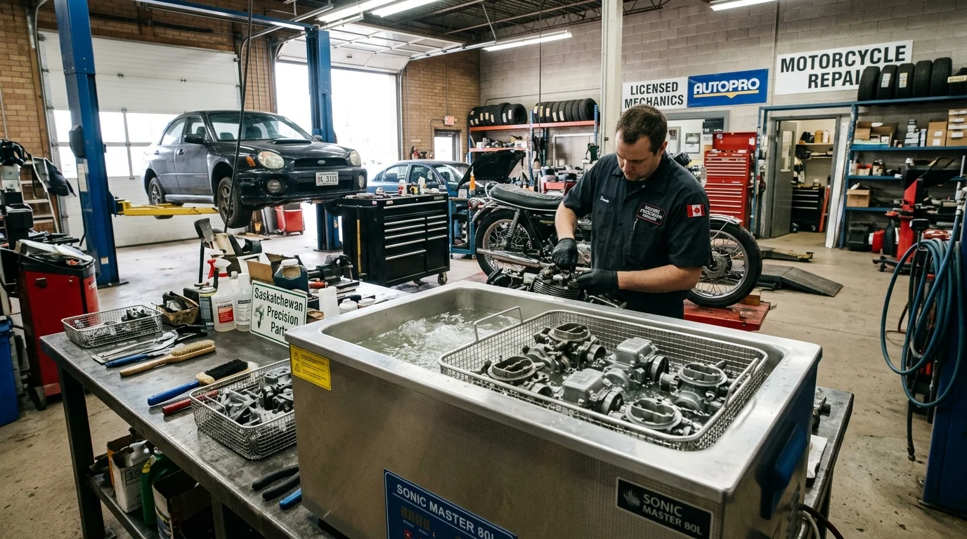 Carburetor Cleaning Services in Saskatoon: Ultrasonic Dipping, Parts, and Local Shops 1 wp media crownclassiccleaners net 2490a5de (AI Generated Image)